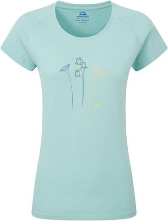 Mountain Equipment Mountain Flower Tee T-Shirt f&uuml;r Damen | grau