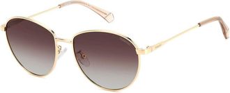 Polaroid Gouden RVS Zonnebril