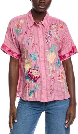 Johnny Was Oversized Weekend Shirt