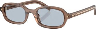 Prada D06S Zonnebril - Dames - Accessoires - Bruin - Maat: 50 MM