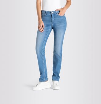MAC Broeken Stretch-Jeans MAC Dream, Damen, Gr. 32, L&auml;nge 34, blau (simple blau washed34), Denim/Jeans, Obermaterial: 75% Baumwolle, 12% Modal, 9% Polyester, 4% E