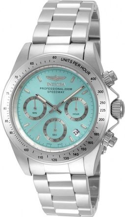 Invicta Speedway Chronograph GMT Light Blue Dial Quartz Mens Watch 49800