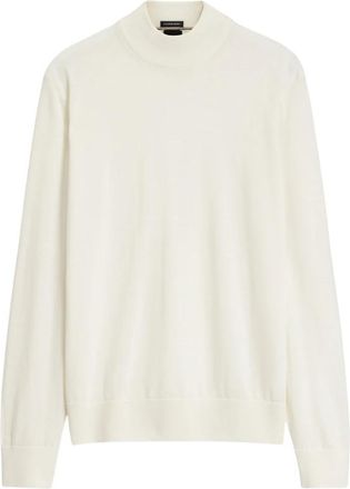 HUGO BOSS H-Bjarno Turtleneck - Heren - Coltruien - Wit - XL - Wol - Truien & Vesten