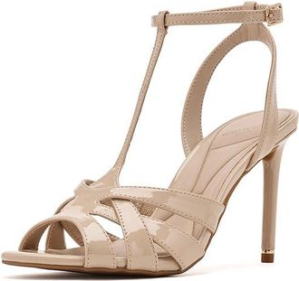 Kenneth Cole Liona Womens Sandals Warm Sand Patent : 9.5 M, Faux Leather