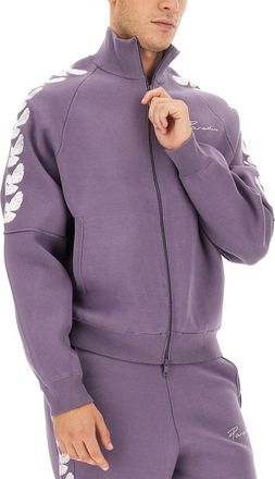3.Paradis Logo Cotton Viscose Blend Sweatshirt - Purple