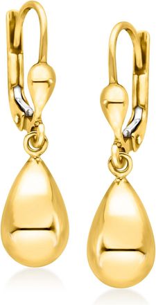 Canaria Canaria 10kt Yellow Gold Teardrop Earrings