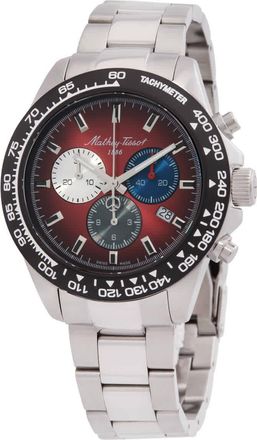 Mathey-Tissot Chrono II Chronograph Quartz Red Dial Mens Watch H938CHAR