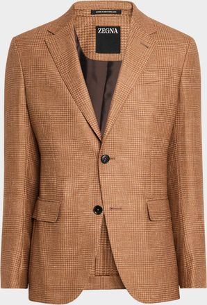 Ermenegildo Zegna Mens Prince of Wales Sport Coat