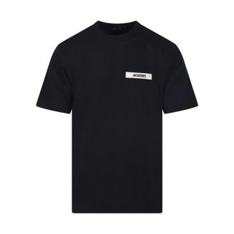 Jacquemus Hombre, Camisetas, Negro, Talla: S