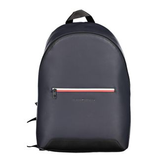 Tommy Hilfiger Polyurethane Mens Backpack with Adjustable Mens Straps