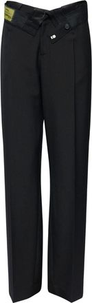 Maison Margiela Cross-over Tailored Trousers