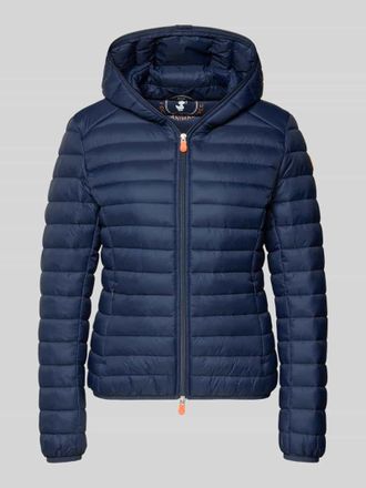 Save The Duck Steppjacke mit Zweiwege-Rei&szlig;verschluss Modell DAISY in Marine, Gr&ouml;&szlig;e XXL