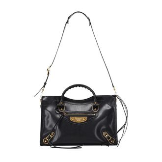 Balenciaga Schoudertas - Dames - Tassen - Zwart - Maat: ONE Size Zijde