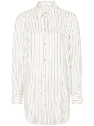 Isabel Marant Cylvany striped shirt - White
