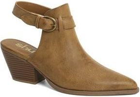 Shushop Nelly Pointed Toe Bootie in Tan at Nordstrom Rack, Size 7.5
