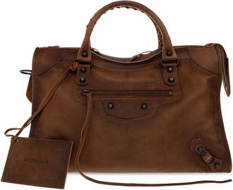 Balenciaga Dames, Tassen, Bruin, Maat: ONE Size Leer