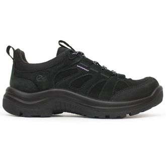 Ecco Ecco Offroad 822383 Nubuck Leather Womens Comfort Trainers - Black Black - Size:UK 6.5-7