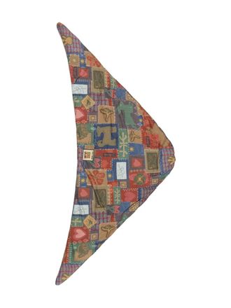 Bimba & Lola patchwork-print scarf - women - Polyester/Polyester - One Size - Neutrals