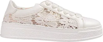 AGL Lace and leather sneaker