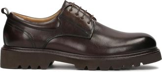 Kazar Casual herenschoenen gemaakt van volnerf leer - Heren - Veterschoenen - Bruin - 41 EU - Leer - Schoenen