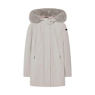 Roberto Ricci Design Piumino Midi - Dames - Jassen - Grijs - Maat: S Polyamide