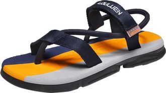 Generic liaddkv Mens Sandals with Open Toe Summer Shoes Slippers Roman Sandals Black Beach Shoes Men 44 Trekking Hiking Sandals Sports Outdoor Sandals Soft Co