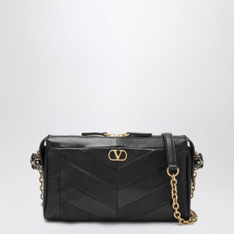 Valentino Small Black Panthea Crossbody Bag