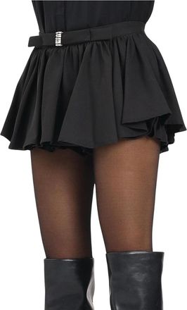 Od&igrave; Od&igrave; Mini Skirt With Integrated Culottes And Flared Silhouette