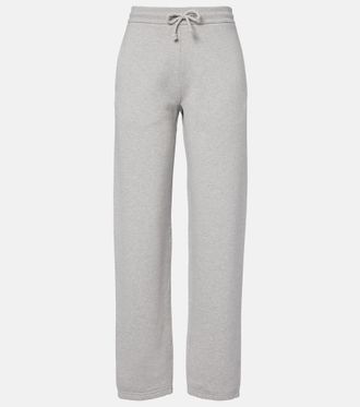 Victoria Beckham Jules cotton jersey sweatpants