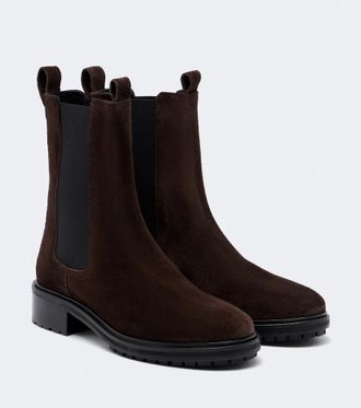 Aeyde Jack suede Chelsea boots