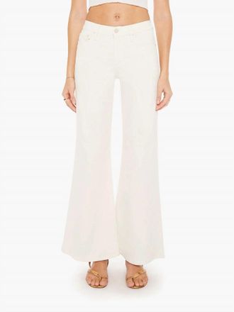 Mother Twister Skimp High-Rise Pant In Cream Puffs