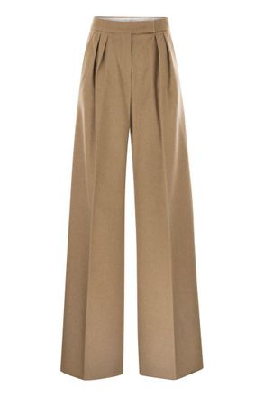 Max Mara Ori - Camel Flare Trousers
