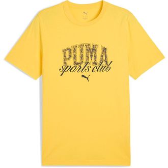 Puma Puma Mens Class Graphic Tee Sportstyle Core, Sunny Yellow, XL