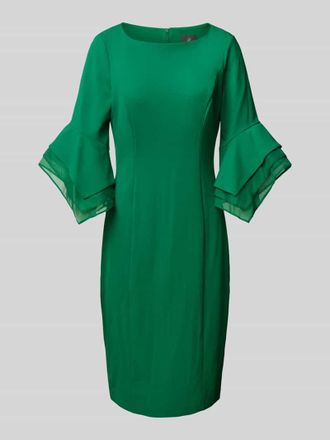 Adrianna Papell Cocktailkleid mit U-Boot-Ausschnitt Modell RADIANT in Dunkelgruen, Gr&ouml;&szlig;e 42