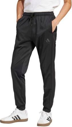 adidas 3-Stripes Tricot Joggers in Black/Black at Nordstrom Rack, Size X-Small