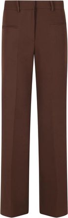 Federica Tosi Cady Broek - Dames - Straight fit broeken - Bruin - XS - Broeken