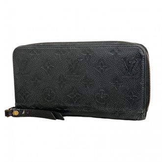 Louis Vuitton Noir Long Wallet (Bi-Fold) (Pre-Owned)