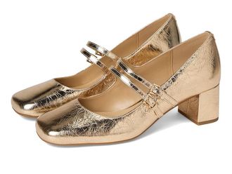 Michael Kors Matilda Flex Pump Womens Shoes Pale Gold : 7 M, Faux Leather