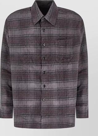 Our Legacy checked shirt jacket