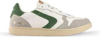 Valsport Handgemaakte Grijze Su&egrave;de Sneaker Cupsole - Heren - Sneakers - Grijs - 44 EU - Su&egrave;de - Schoenen