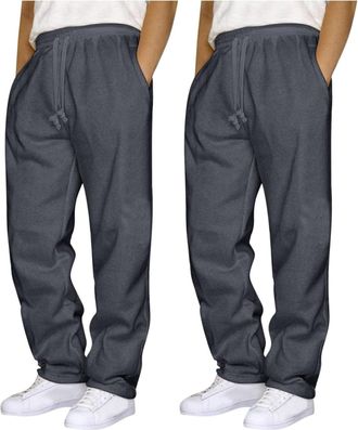 Generic Joggers for Men UK Tracksuit Jogging Bottoms Mens Clothing Cargo Trousers Fleece Lined Lounge Pants Wide Leg Baggy Straight Leg Work Walking Chinos Th