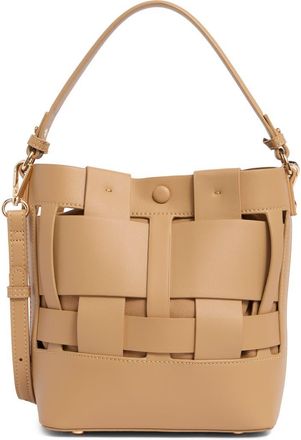 Urban Expression Woven Bucket Shoulder Bag in Natural at Nordstrom Rack