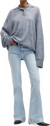 7 For All Mankind Dojo Tailorless Jeans In Sparkling