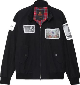 Baracuta G9 Harrington Gavin Watson Patches Jacket - Heren - Bomber jackets - Zwart - 2XS - Jassen