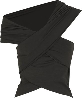 Cortana Mouwloze Top - Dames - Tops zonder mouwen - Groen - L - Wol - Tops