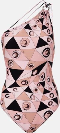 Pucci Ba&ntilde;ador asim&eacute;trico Occhi estampado