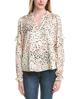 Hale Bob Silk-Blend Top