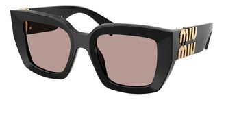 Miu Miu MUB05SF Asian Fit 16K20I Womens Sunglasses Black Size 51