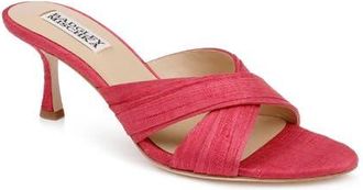 Badgley Mischka Xania Sandal in Dark Cherry at Nordstrom, Size 9.5