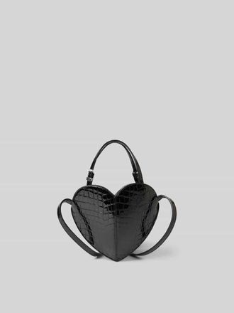 Rotate Crossbody Bag aus echtem Leder in Black, Gr&ouml;&szlig;e 1